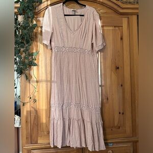 Knox Rose Blush Pink Boho Dress